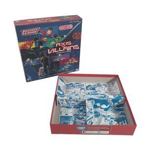 Justice League Axis Of Villains Family Game Night BOX ONLY REPLACEMENT PARTS